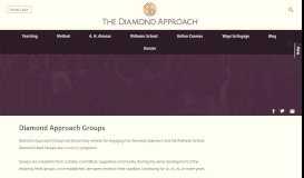 
							         Ridhwan - Diamond Approach Groups								  
							    
