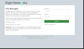 
							         Right Networks File Manager								  
							    