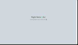 
							         Right Networks MyAccount								  
							    