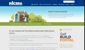 
							         Right to Build Portal - NaCSBA - National Custom & Self Build ...								  
							    