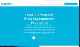 
							         RIMES: Managed Data Services & RegTech Solutions								  
							    