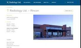 
							         Rincon - Radiology Ltd. - Radiology Ltd.								  
							    