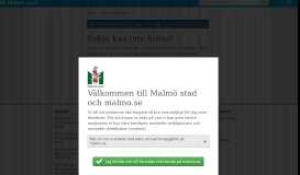 
							         Ring HR-support - Malmö stad								  
							    