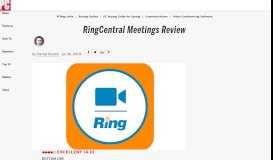 
							         RingCentral Meetings Review & Rating | PCMag.com								  
							    