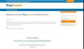 
							         RingCentral partner portal								  
							    