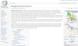 
							         Ringgold School District - Wikipedia								  
							    