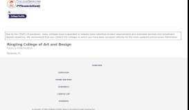 
							         Ringling College of Art and Design Tuition, Costs and Financial Aid ...								  
							    
