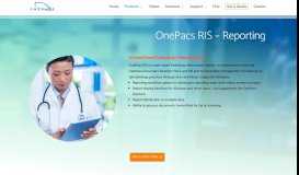 
							         RIS | Automated Report Distribution & Easy Integration | OnePACS								  
							    