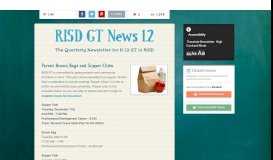 
							         RISD GT News 1.2 | Smore Newsletters								  
							    