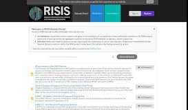 
							         RISIS Datasets Portal | Home								  
							    