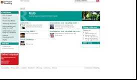 
							         risis - University of Reading								  
							    