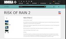 
							         Risk of Rain 2 kaufen, RoR2 Steam Key - MMOGA								  
							    