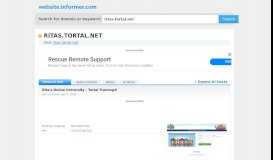 
							         ritas.tortal.net at WI. Rita's Online University - Tortal Training®								  
							    