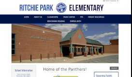 
							         Ritchie Park Elementary School								  
							    