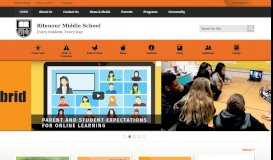 
							         Ritenour Middle / Homepage - Ritenour School District								  
							    