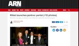 
							         Rittal launches partner portal (+12 photos) - ARN								  
							    