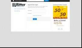 
							         Rittermail.com - App Portal								  
							    