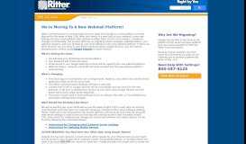 
							         Ritternet.com new webmail platform | Ritter Communications								  
							    