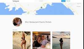
							         Ritzi Restaurant Puerto Portals on Instagram • Photos and Videos								  
							    