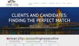 
							         River City Staffing								  
							    