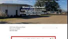 
							         River Oaks School								  
							    