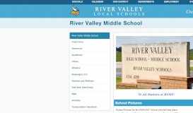 
							         River Valley Middle School - River Valley Local Schools								  
							    