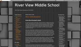 
							         River View Middle School								  
							    