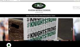 
							         Rivera Middle School - Merced City School District - Cyberschool								  
							    