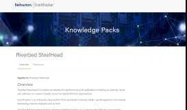 
							         Riverbed SteelHead SIEM & Log Event Correlation | Riverbed ...								  
							    