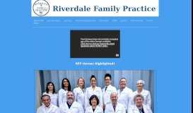 
							         Riverdale Family Practice								  
							    