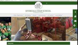 
							         Riverdale High School - Riverdale Joint Unified School District								  
							    