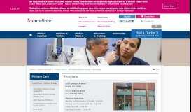 
							         Riverdale - Primary Care - Specialty Care ... - Montefiore Medical Group								  
							    