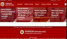
							         Riverglen Junior High School: Home								  
							    
