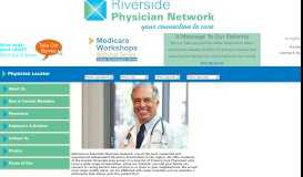 
							         Riverside Physician Network								  
							    