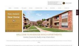 
							         Riverside Ranch | Apartments in San Marcos, TX								  
							    