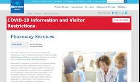 
							         Riverview Health Pharmacy Services | Pharmacy in Noblesville and ...								  
							    