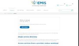 
							         RIVIAM Digital Care's GP Portal | EMIS Health								  
							    