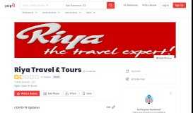 
							         Riya Travel & Tours - Travel Services - Irving, TX - Phone Number - Yelp								  
							    