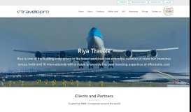 
							         Riya Travels - TraveloPro								  
							    