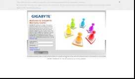 
							         RMA-Login - GIGABYTE Global Customer Service								  
							    