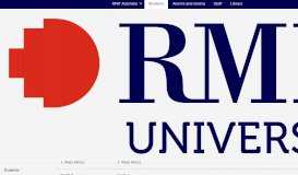 
							         RMIT Connect - RMIT University								  
							    