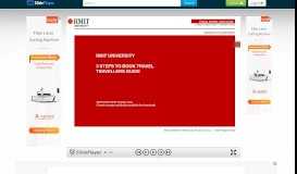 
							         rmit university 3 steps to book travel travellers guide - SlidePlayer								  
							    