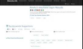 
							         Rnetv3 resultstel login Results For Websites Listing								  
							    