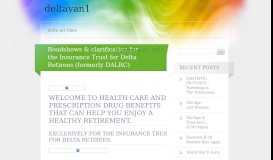 
							         Roadshows & clarification for the Insurance Trust for Delta Retirees ...								  
							    