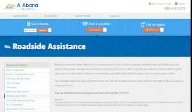 
							         Roadside Assistance, Texas Auto Insurance ... - A Abana Insurance								  
							    