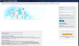 
							         (ROAM) portal - NHG Research & Development Office								  
							    