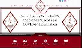 
							         Roane County School District								  
							    