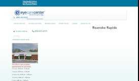 
							         Roanoke Rapids | eyecarecenter								  
							    