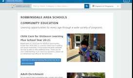 
							         Robbinsdale Area Schools Community Education: Index								  
							    