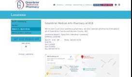 
							         Robert C. Byrd Clinic - Greenbrier Medical Arts Pharmacy								  
							    